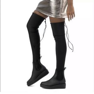 Jeffrey Campbell Platform OTK Boots